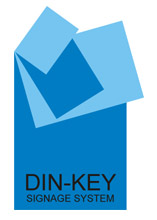 Din-Key Signage system